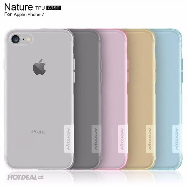 Ốp Lưng iPhone 7 Nillkin Nature Tpu Case Dẻo