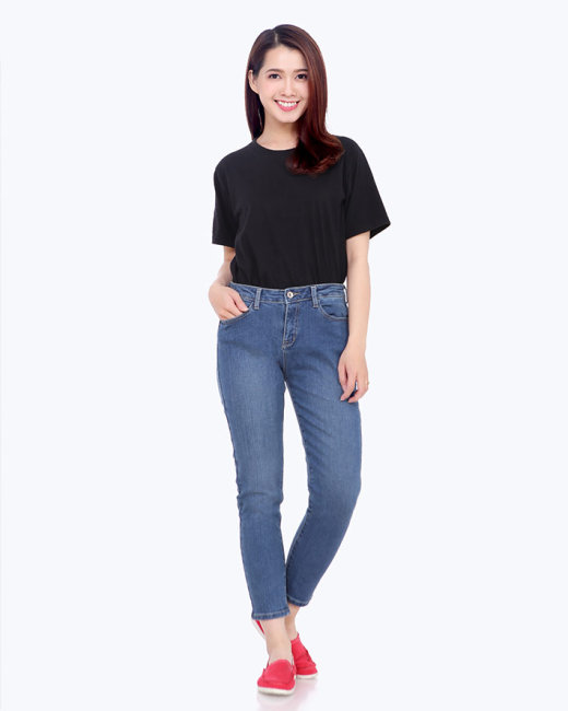 Quần Jean Nữ Form Rộng TH Alo Jeans