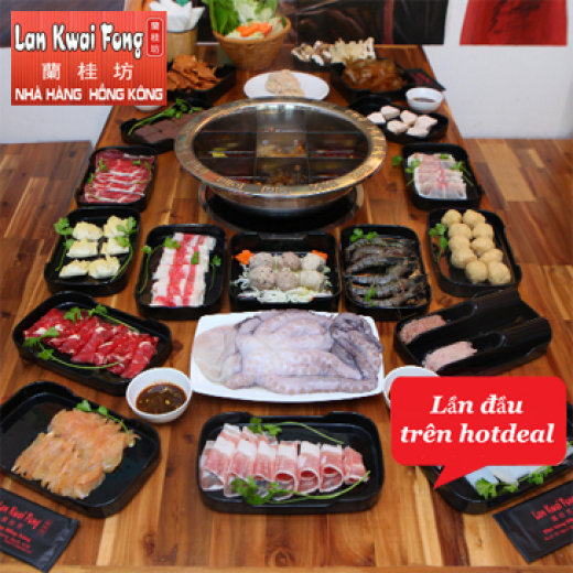 Buffet Lẩu Hồng Kông Phục Vụ Tại Bàn Nhà Hàng Lan Kwai Fong Thái