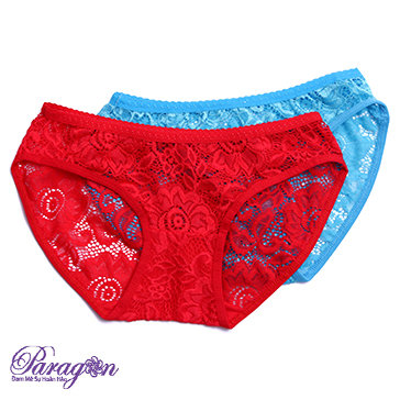 Combo 2 Quần Lót Ren Ống Viền Cao Cấp Paragon