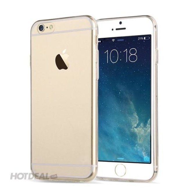 Ốp Lưng iPhone Silicon Dẻo Trong Suốt iPhone 7, 7+, 6+, 6, 5S, 5, 4S, 4
