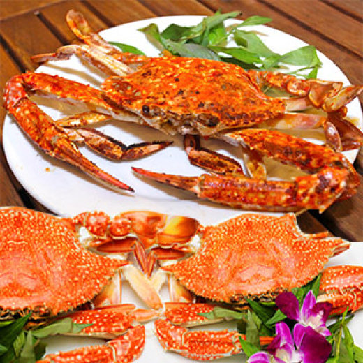 01 Con Ghẹ Tươi Sống 300gr Chế Biến Món Ăn Tự Chọn - Nhà Hàng Hải Đăng 1