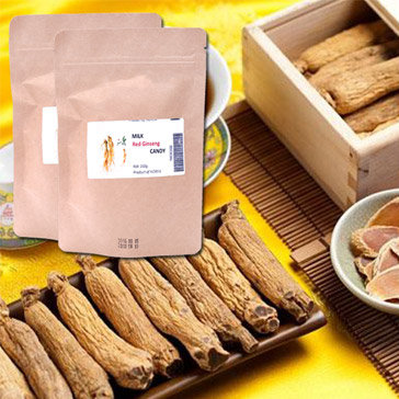 Combo 2 Bịch Kẹo Hồng Sâm Sữa Gooda Gooda Hàn Quốc (100g/ Bịch)