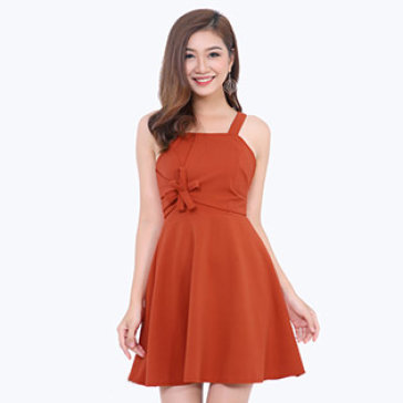 Đầm Xòe Kết Hoa New Fashion