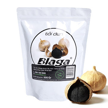 500Gram Tỏi Đen Blaga Lên Men 100% Tự Nhiên Công Nghệ Nhật Bản -...
