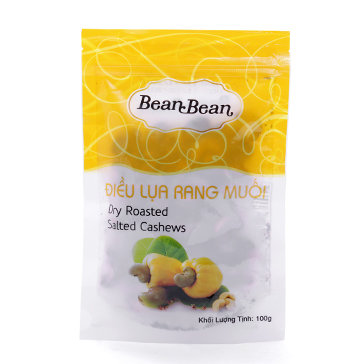 Combo 2 Gói Điều Lụa Rang Muối Bean Bean 100g/Gói
