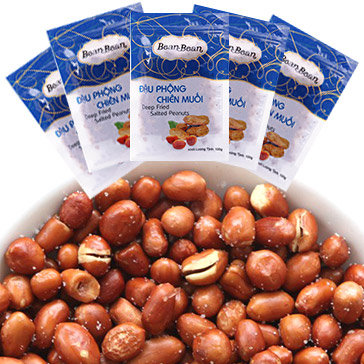 Combo 5 Gói Đậu Phộng Chiên Muối Bean Bean 100g/Gói