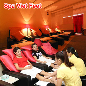 (70 Phút - Đã Bao Gồm TIP) Massage Foot + Body + Đá Nóng + Ngâm Chân...
