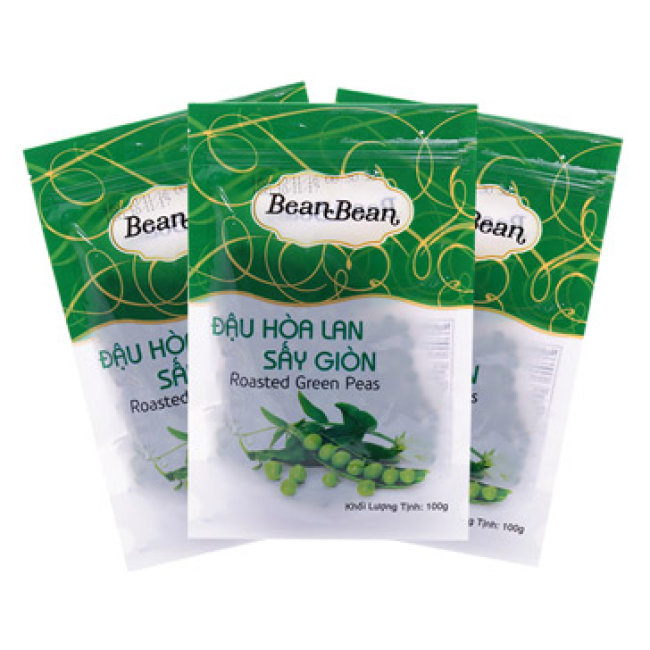 Combo 3 Gói Đậu Hoà Lan Bean Bean Sấy Giòn Gói 100g/Gói