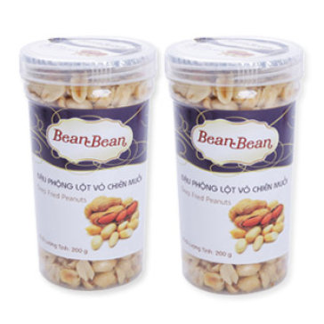 Combo 2 Hộp Đậu Phộng Chiên Tách Vỏ 200g/Hũ