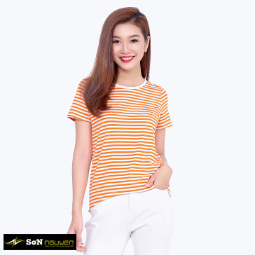 Áo Thun Nữ Sọc 15601 - TH Sơn Nguyễn