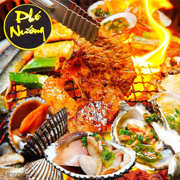 Buffet Nướng & Lẩu Phục Vụ Tại Bàn Nhà Hàng Phố Nướng - 197...