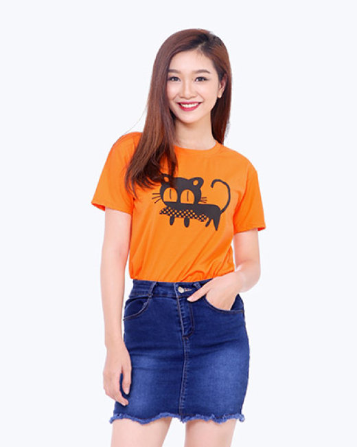 Áo Thun Teen Mèo Mắt To TH Bilano