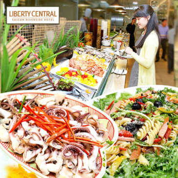 Buffet Trưa Liberty Riverside - Thứ 2 Đến Thứ 6