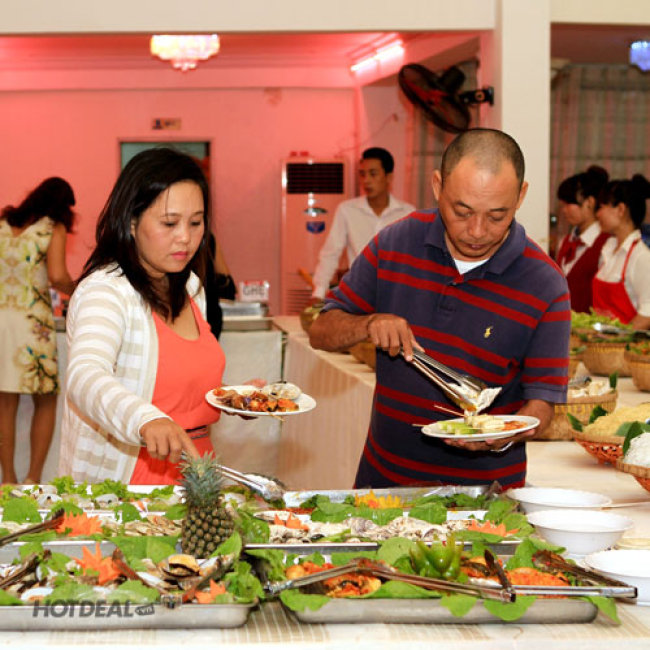 Buffet Tối Lẩu + Hải Sản + Ốc + Xiên Que + Nướng + Nước Uống...