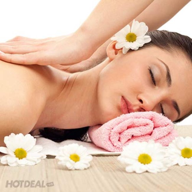 Massage Body Đá Nóng + Phun Oxy Zet, Chạy Tinh Chất Collagen + Đắp...