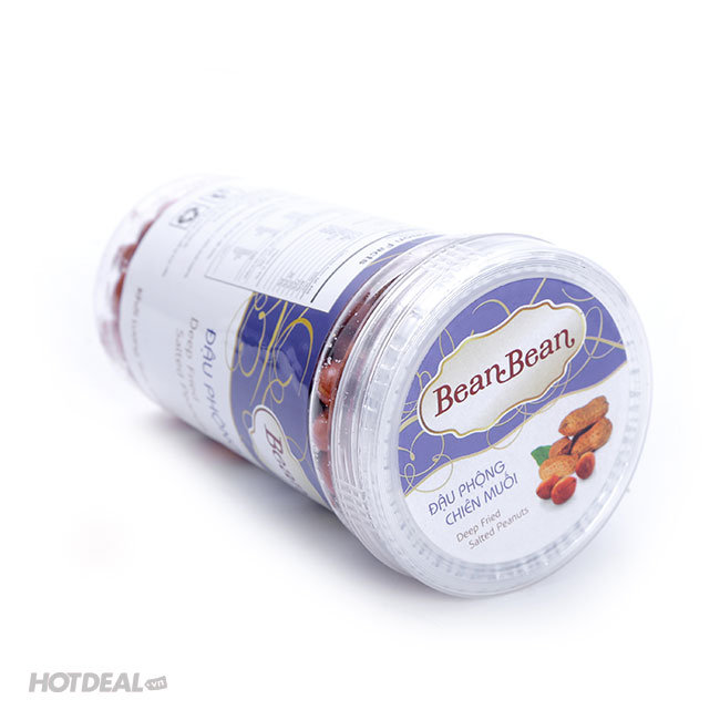 Combo 2 Hộp Đậu Phộng Chiên Muối Bean Bean 180g/Hũ