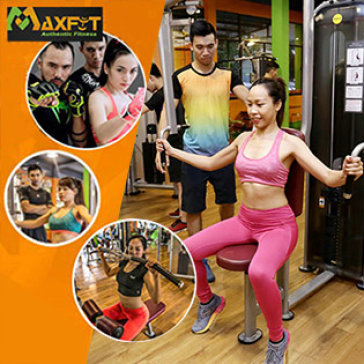 Thẻ 4 Tuần Tập Gym, Yoga & 8 Môn Group X Không Giới Hạn Thời Gian Tập + Tặng Thêm Ưu Đãi Hấp Dẫn - CLB Maxfit Đẳng Cấp Quốc Tế