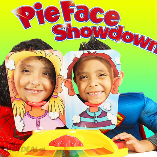 Trò Chơi Pie Face Showdown - Ai Nhanh Tay Hơn Nào 