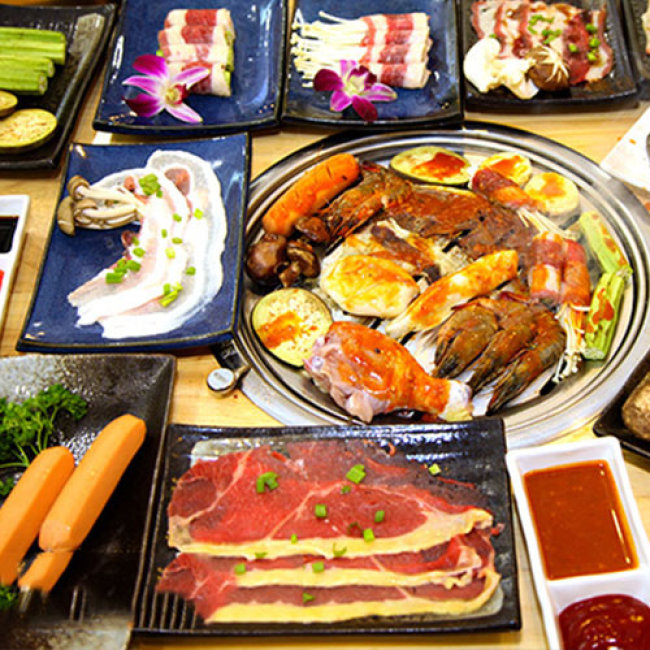 Buffet Tối Lẩu Nhật Hàn, Hải Sản & Bò Mỹ Nướng - Sukiya Kore...