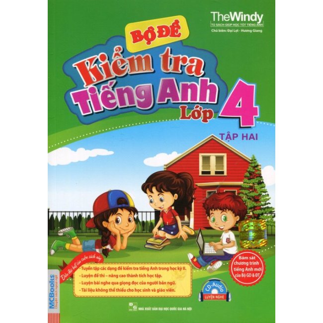 Bộ đề kiểm tra tiếng Anh lớp 4 tập 1,2