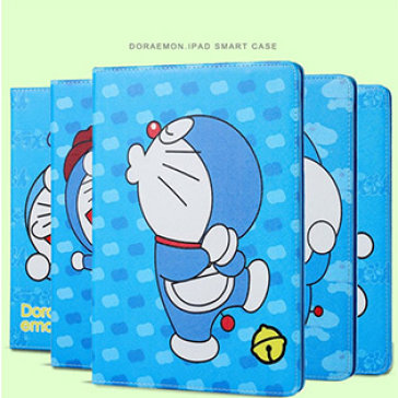 Bao Da Ipad Air/ Air 2 Họa Tiết Doraemon Khay Dẻo Cao Cấp