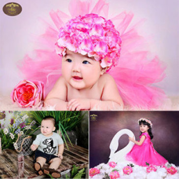 Chụp Ảnh Bé Yêu - Phim Trường, Đạo Cụ, Trang Phục Có Sẵn - Thật 100% - Nyna Studio