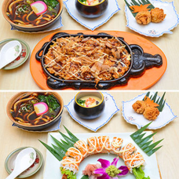 1 Trong 3 Set Ăn Hương Vị Nhật Bản - NH Quê Hương