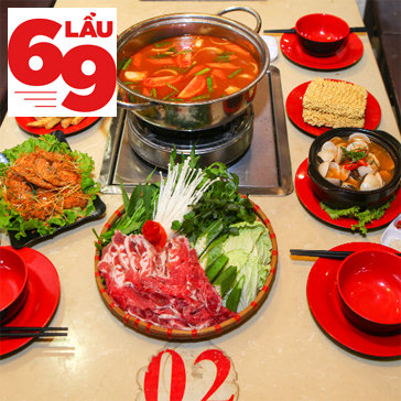 Combo 4 Món Cho 2 - 4 Người Chỉ 169k Tại NH Lẩu 69