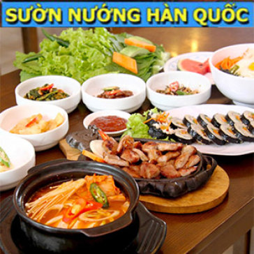 Ăn Ngon, Giá Sốc - 2 Set Tự Chọn Cho 2 Người - NH Sườn Nướng Hàn Quốc