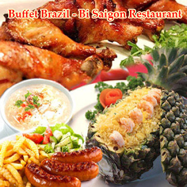 Buffet Brazil Trưa/ Tối Trên 40 Món Tại Nhà Hàng Bi Saigon