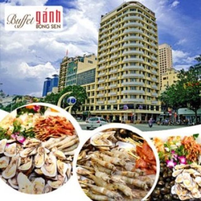 Buffet Gánh Bông Sen Buổi Trưa Tại Khách Sạn Palace Saigon 4*
