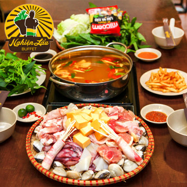Set Lẩu Đủ Vị Chọn 1 Trong 6 Loại Nước Lẩu Tại Nhà Hàng...