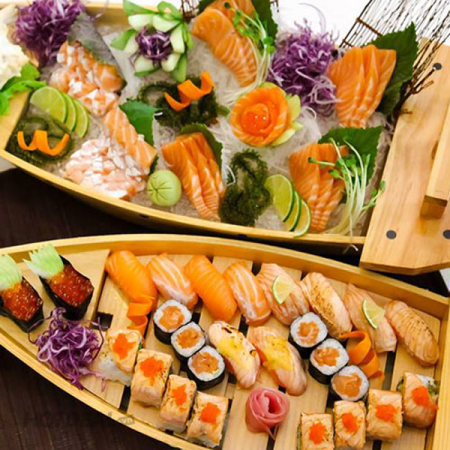 Buffet Trưa/ Tối 100 Món Nướng, Lẩu, Sashimi, Sushi Tại Sushi Dining...