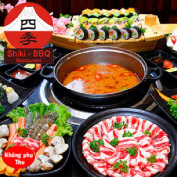 Buffet Lẩu Nhật Bản Hấp Dẫn Tại Nhà Hàng Shiki BBQ