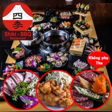 Buffet Nướng Nhật Bản - Nhà Hàng Shiki BBQ