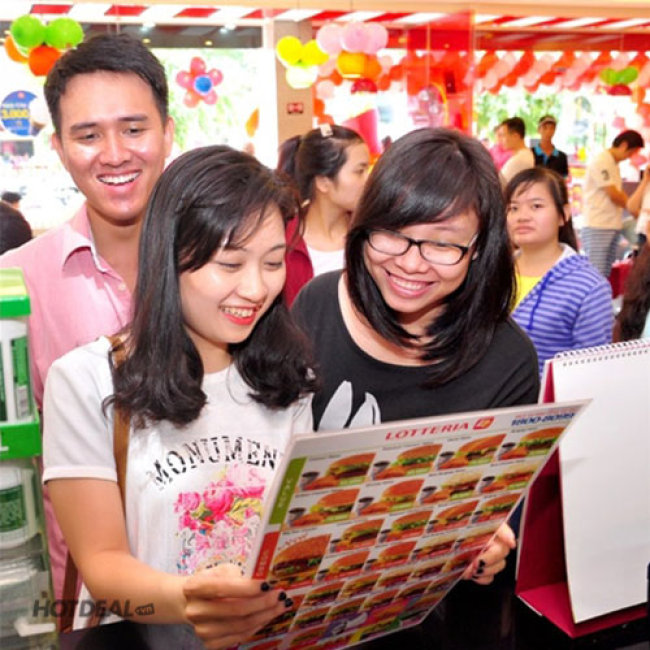 DEAL HOT: Hệ Thống Lotteria - Combo Best Seller Cho 2 Người Ăn Thả Ga,...