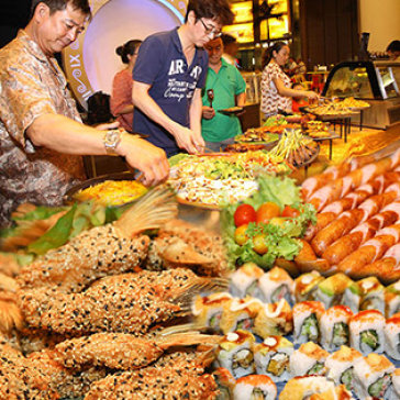 Buffet Tối Teppanyaki + BBQ + Lẩu Trên 40 Món Ăn Không Giới Hạn...