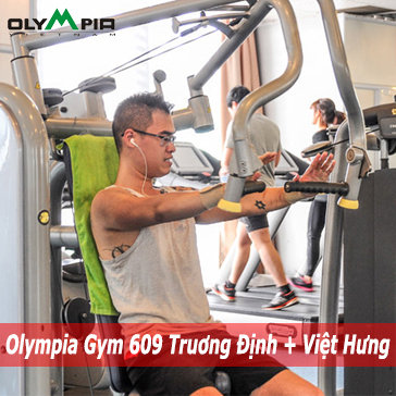 01 Tháng Tập Gym + Xông Hơi + Aerobic Tại Olympia - 02 Cơ Sở