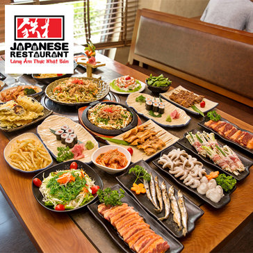 Buffet Nhật Bản Tại Nhà Hàng Sashimi BBQ Garden