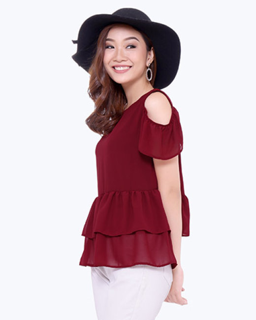 Áo BaBidoll Chifon Tầng TH Lidobuy