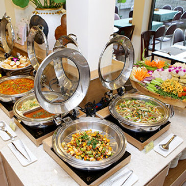Buffet Chay Tối - Nhà Hàng Cỏ Nội KS Bông Sen 2
