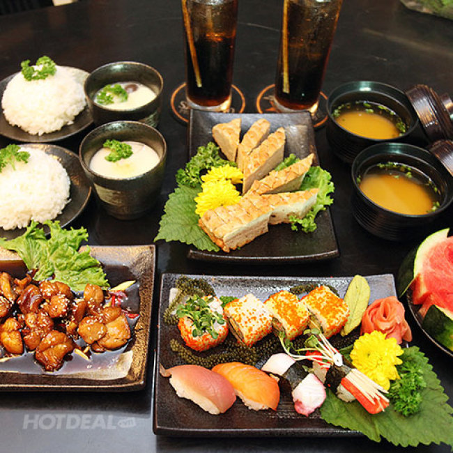Set Menu Đúng Chất Nhật Bản Dành Cho 02 Người Tại Ngọc Sushi