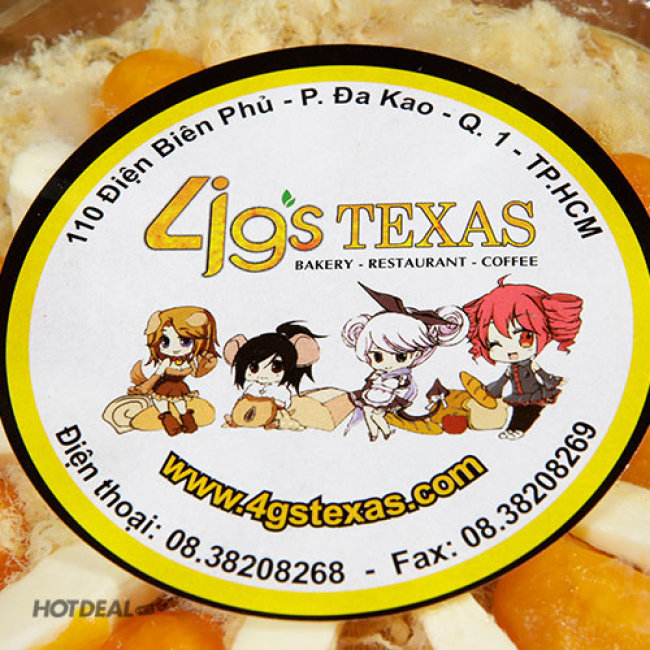 Bông Lan Trứng Muối Phô Mai Chà Bông Đặc Biệt Tại 4G’s Texas...