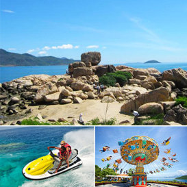 Tour Giá Sốc Đảo Bình Ba – Nha Trang 3N3Đ - Tiệc Bar Trên Biển - 4 Đảo- Vinpearl Land- Dành Cho 1 Khách