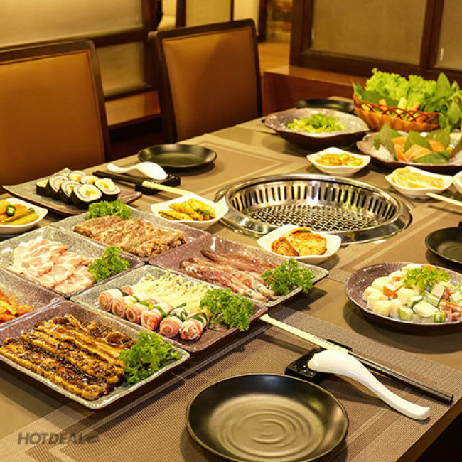 Buffet Nướng Lẩu Tại Nhà Hàng Hàn Quốc Rokoko