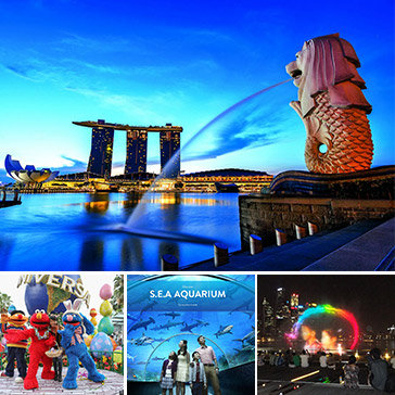 Tour Khám Phá Singapore 3N2Đ - Thủy Cung S.E.A Aquarium Lớn Nhất Thế Giới + Bảo Tàng Hàng Hải + Bữa Ăn BBQ Seoul Garden + Rạp Phim 4D Typhoon Theatre + Tặng 1 Suất Ăn Nhẹ Tại Sân Bay