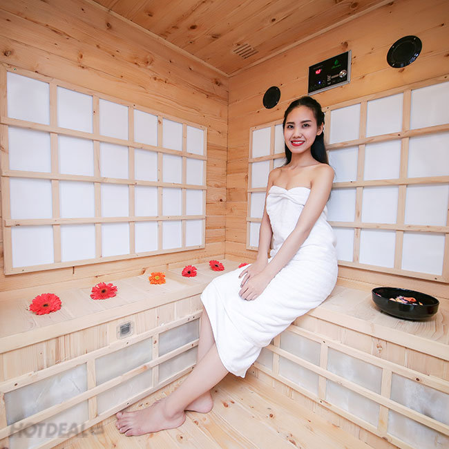 Luxury Massage Body + Steambath + Sauna - Central Palace Hotel 4* Sang Trọng...