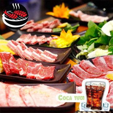 Buffet Nướng Lẩu Menu Vip Chuẩn Vị Nhật Tại Yaki Miễn Phí Coca...