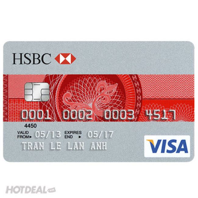 Tặng Đến 3,2 Triệu VND Khi Mở Thẻ Tín Dụng Chính HSBC Visa 